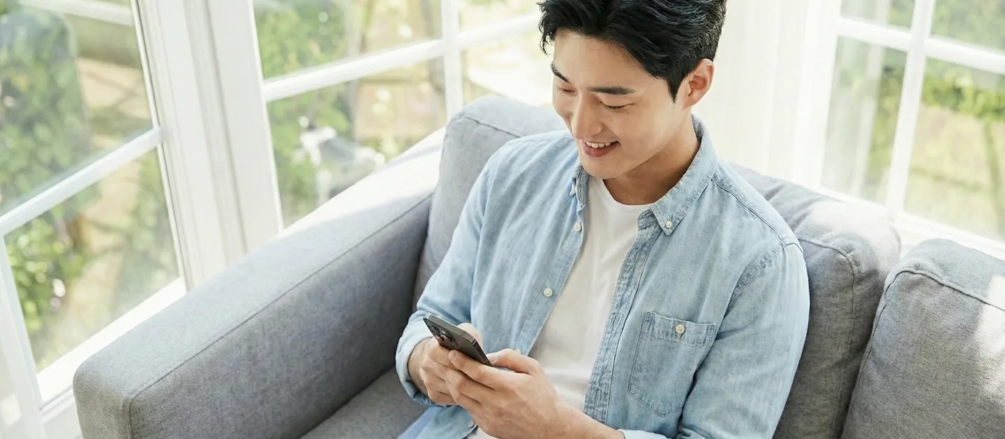 신한카드깡 상담 진행 모습을 담은 참고 사진